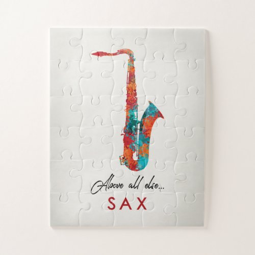 Saxophone Jigsaw Puzzles Music Gifts Nifty Printables