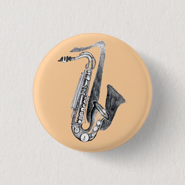 saxophone button (Front)