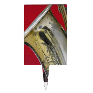 Saxophone Cake Topper