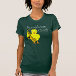 Saxophone Chick Text T-Shirt