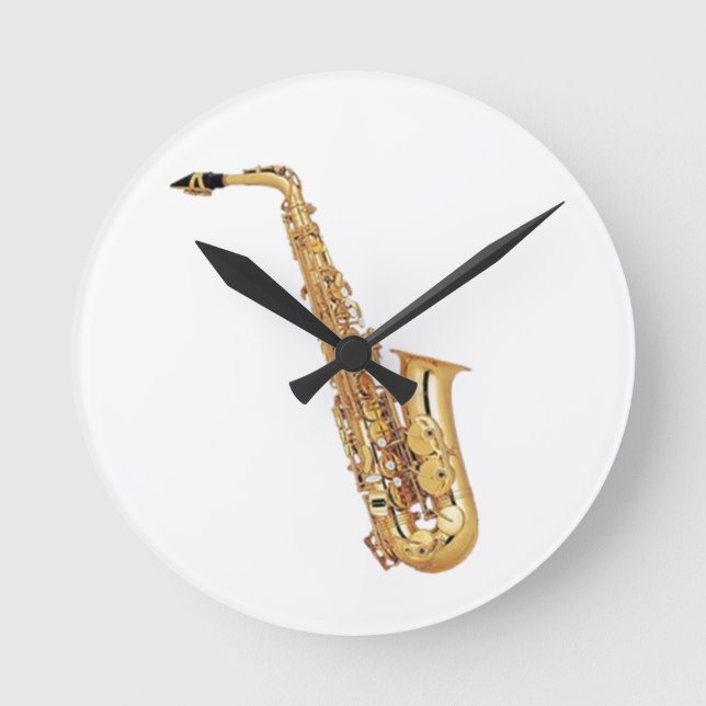 **SAXOPHONE** CLOCK (Front)
