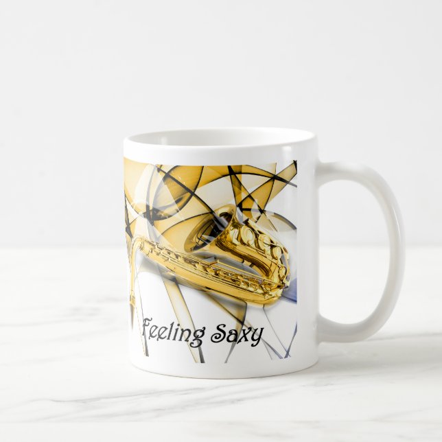 Saxophone Coffee Mug (Right)