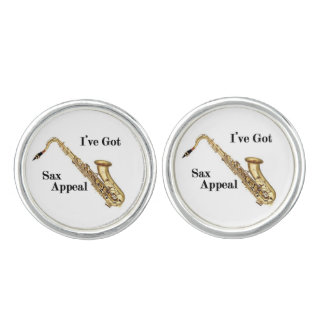 Saxophone Cufflinks