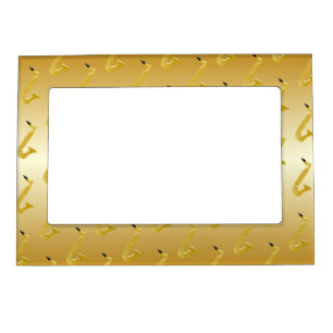 Saxophone Design Magnetic Frame