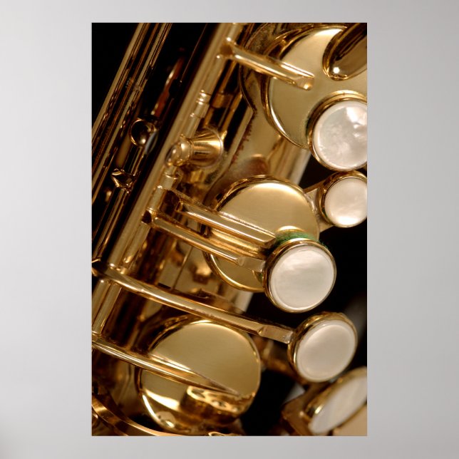 saxophone detail poster (Front)