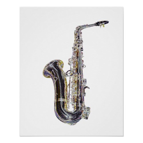 saxophone_edgespng poster