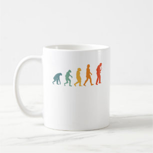Saxophone Evolution Retro Saxophonist Coffee Mug