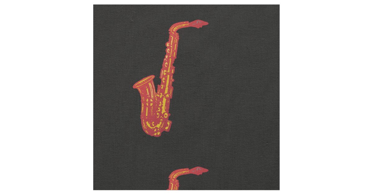 Saxophone Fabric