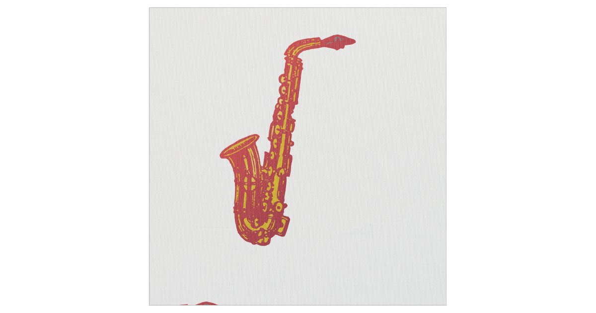 Saxophone Fabric