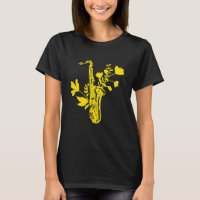 Saxophone Flowers Musical Instrument Musician Saxo