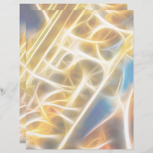 Saxophone Fractal (Front/Back)