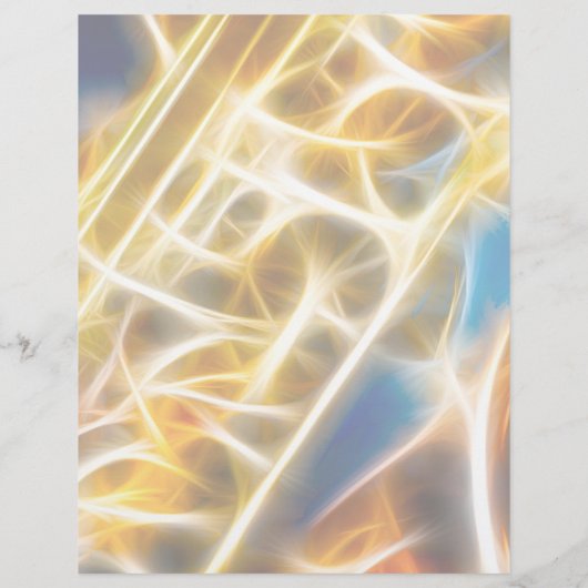 Saxophone Fractal (Back)