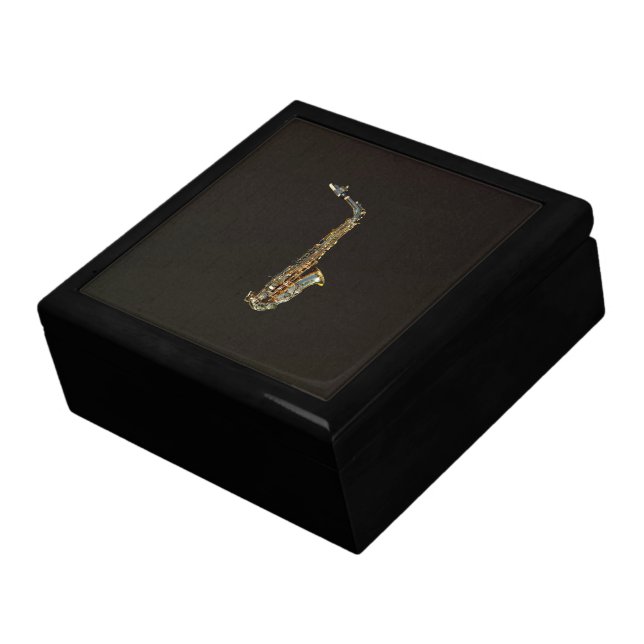 Saxophone Gift Box (Side)