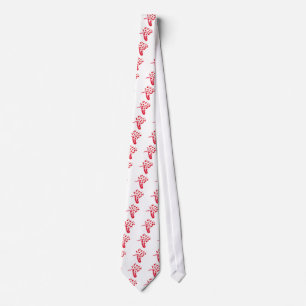 Saxophone Hearts Tie