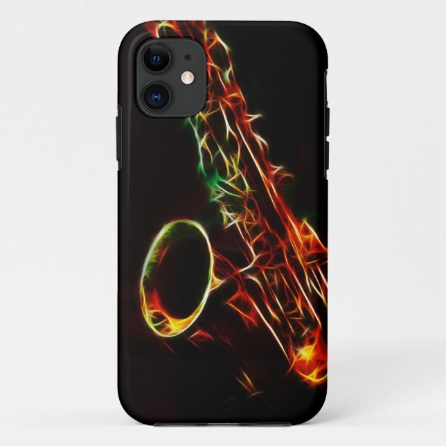 Saxophone  Iphone 5 Case (Back)