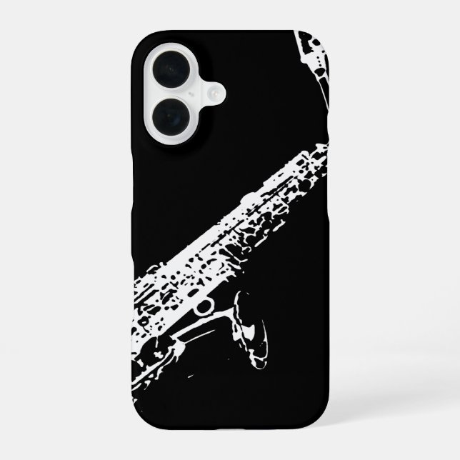 Saxophone Iphone Case (Back)