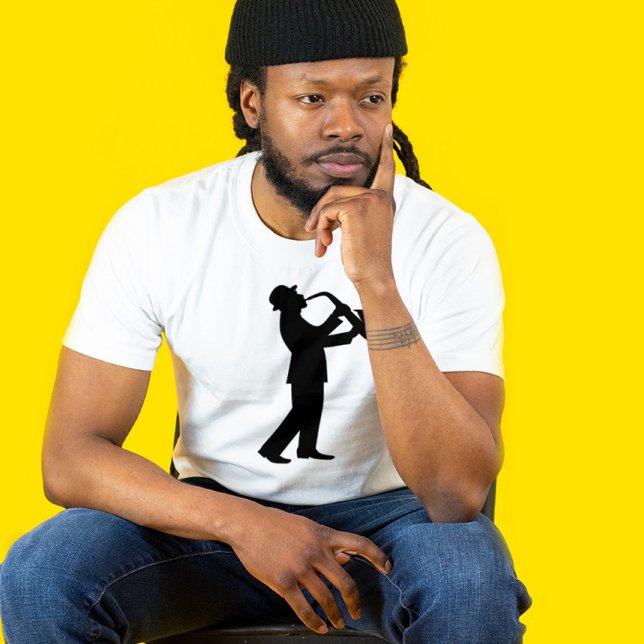 SAXOPHONE JAZZ MUSICIAN T-SHIRTS T-SHIRT (Creator Uploaded)