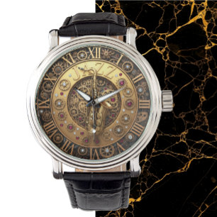 Saxophone, Jazz Watch, Music, Steampunk Industrial Watch