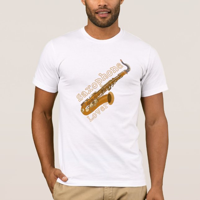 Saxophone Lover T-Shirt (Front)