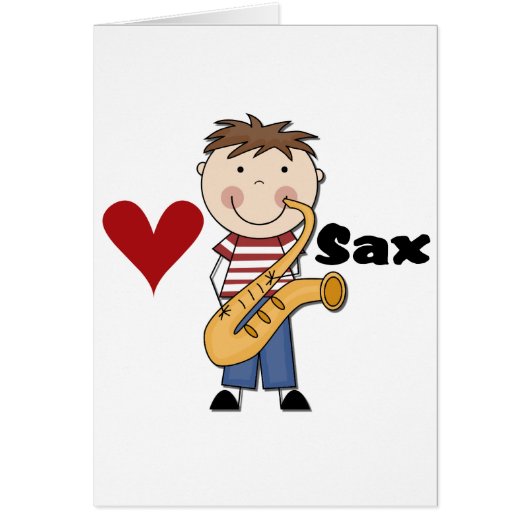 Saxophone - Male Tshirts and Gifts (Front)