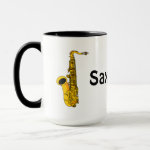 Saxophone Mug