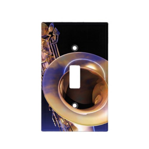 Saxophone Music Light Switch Cover