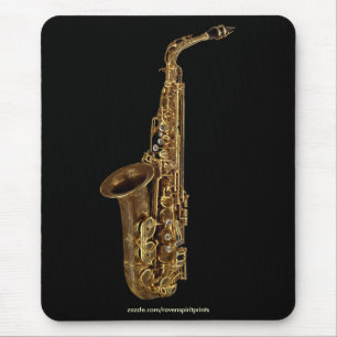 SAXOPHONE MUSIC LOVER Mousepad