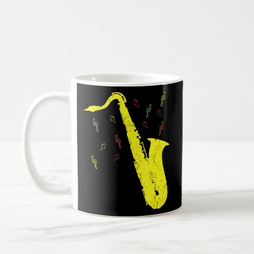 Saxophone Music  Saxophone Player  Coffee Mug