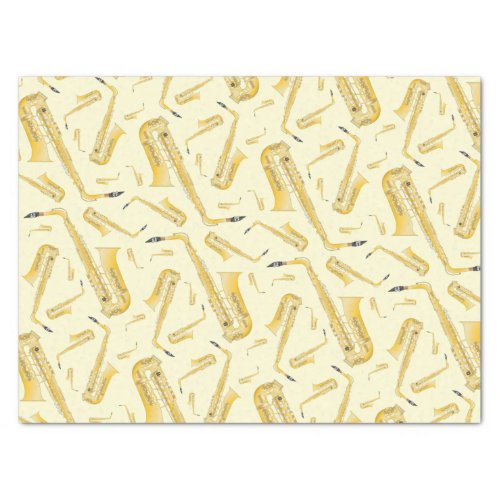 Saxophone Musician Band Teacher Wrapping Paper
