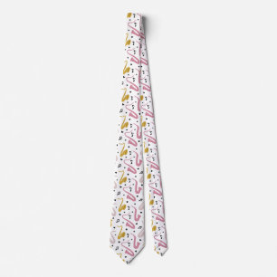 Saxophone neck tie