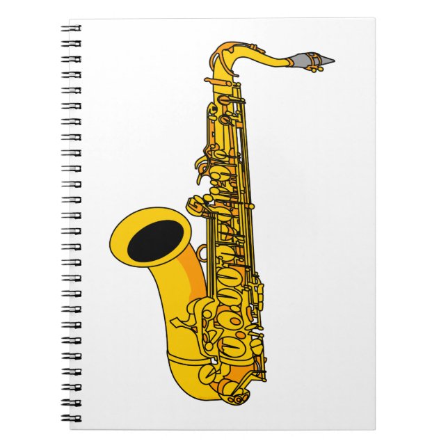 Saxophone Notebook (Front)