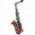 Saxophone Photo Print Acrylic Sculpture Gift<br><div class="desc">Saxophone Photo Print Acrylic Sculpture Gift by Juleez</div>
