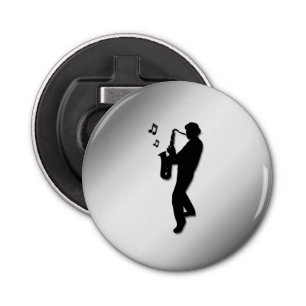 Saxophone Player Bottle Opener