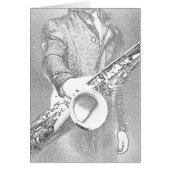saxophone player cards (Front)