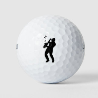 Saxophone Player Golf Balls
