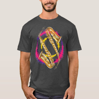 Saxophone Player Jazz-Band Music Lover  T-Shirt