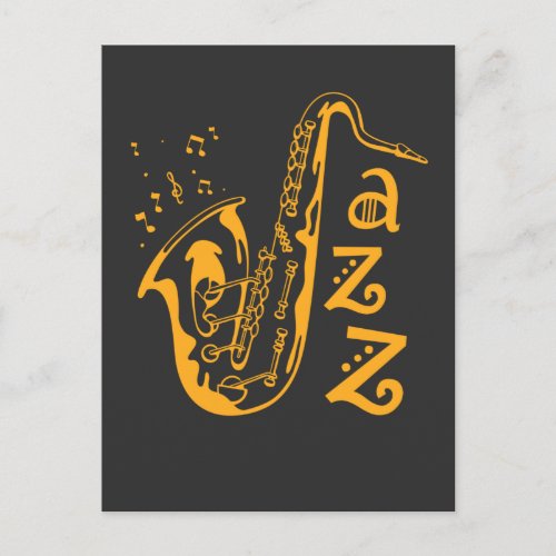 Saxophone Player Jazz Music Lover Musical Notes