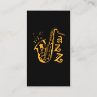 Saxophone Player Jazz Music Lover Musical Notes