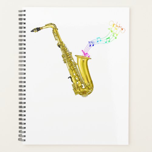 Saxophone Player Jazz Musician Sax Planner