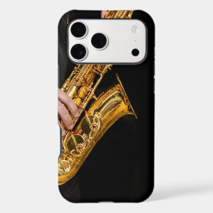 Saxophone Player Jazz Paper Plates • Musical Party iPhone 17 Pro Max Case