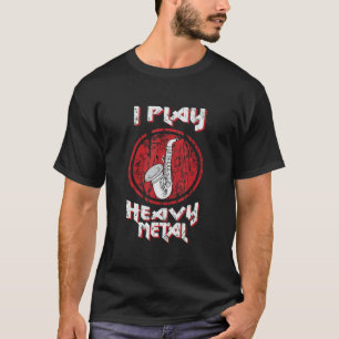 Saxophone Player Men Jazz Music Big Band Saxophone T-Shirt
