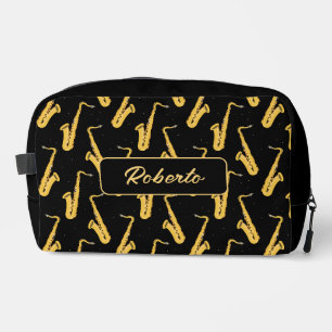 Saxophone Player Saxophonist Custom Dopp Kit