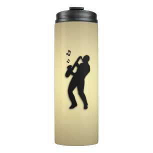 Saxophone Player Thermal Tumbler