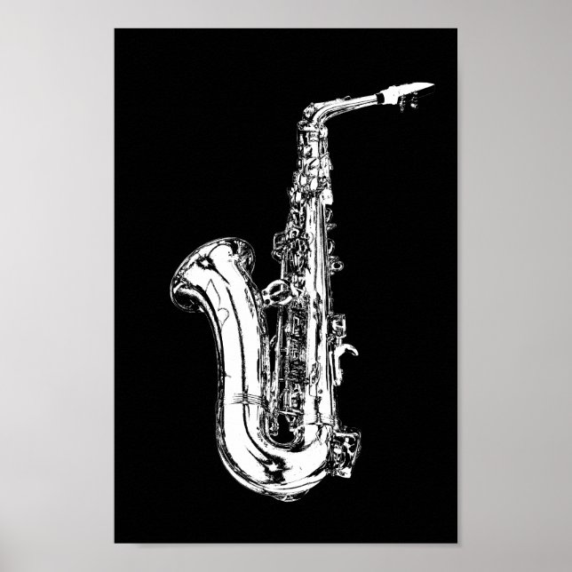 Saxophone Poster (Front)