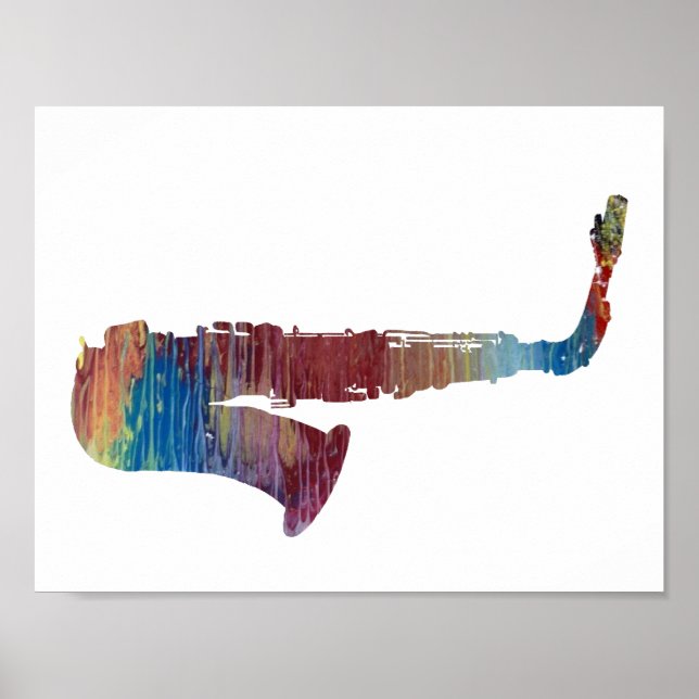 Saxophone Poster (Front)