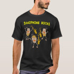 Saxophone Rocks T-Shirt