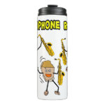 Saxophone Rocks Thermal Tumbler