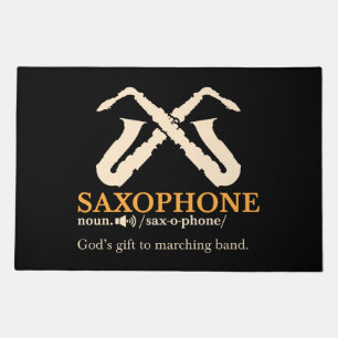Saxophone - Saxophone Definition Doormat