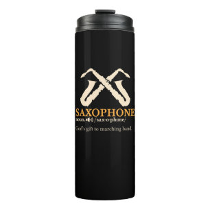 Saxophone - Saxophone Definition Thermal Tumbler