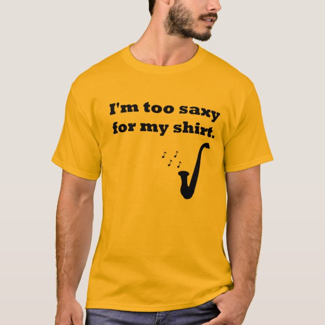 Saxophone shirt (Front)